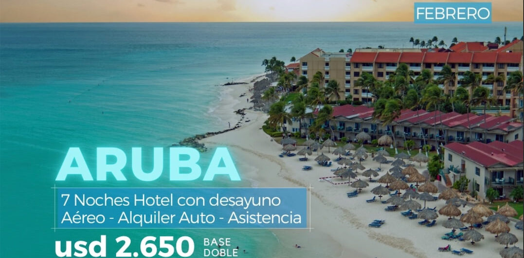 ¡ARUBA – EN FEBRERO 2025!