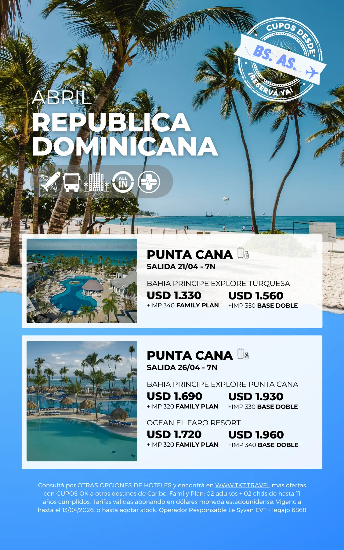 REPUBLICA DOMINICANA ABRIL